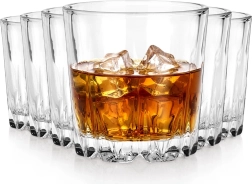 Vasos para whisky de 280 ml, juego de 6 unidades
