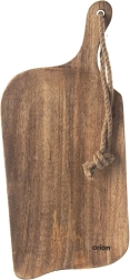 Tabla de cortar de madera de mango con mango 44,5 × 20 cm
