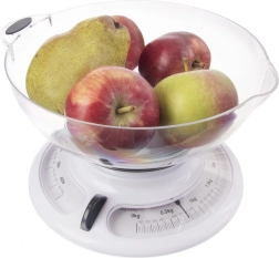 Balanza de cocina mecánica con cuenco 3 kg ORION