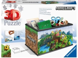Ravensburger rompecabezas 3D MINECRAFT cofre de almacenamiento (108 piezas)