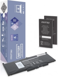 Batería para Dell Latitude E7390, 7490, 5800 mAh (44Wh), 7.6V