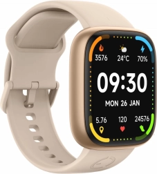 Reloj inteligente Ecowatch EW06 dorado