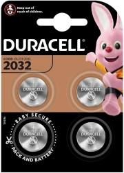 Pilas Duracell CR2032 4 uds.