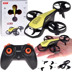 Mini dron Syma X39 con protección de hélices y trucos acrobáticos