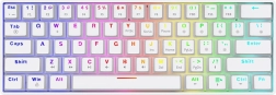 Teclado mecánico SAVIO Whiteout X2 60% con switches Outemu Brown y hot-swap