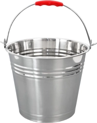 Cubo de acero inoxidable 5 l