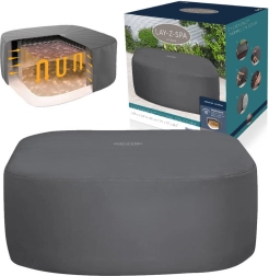 Cubierta térmica para jacuzzis cuadrados Bestway Lay-Z-Spa EnergySense