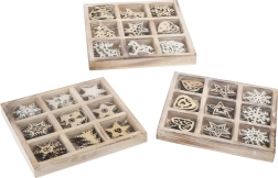 Juego de adornos navideños de madera Small Foot