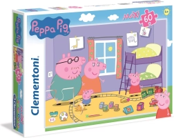 Puzzle Peppa Pig Maxi de 60 piezas de Clementoni