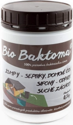 Bio Baktoma bacterias para fosas sépticas, pozos negros, sifones y EDAR domésticas 0,5 kg