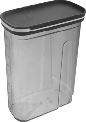 Dispensador dosificador para alimentos secos GREY 2,7 l