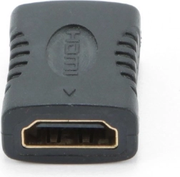 Adaptador HDMI hembra–hembra con conectores chapados en oro