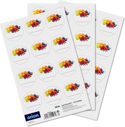 Etiquetas autoadhesivas para tarros 36 uds