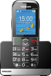 Teléfono móvil Maxcom con manejo sencillo y función SOS