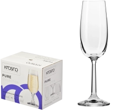 Krosno Pure copas para champán de 170 ml - 6 unidades