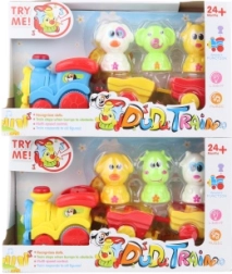 Trenecito divertido con animalitos a pilas