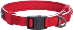 Collar reflectante Dogness talla M (rojo)