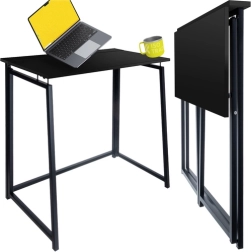 Escritorio plegable Ruhhy para trabajo y estudio – negro