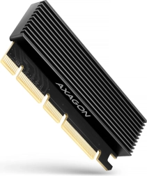 Axagon PCEM2-XS adaptador PCIe x16 interno para M.2 NVMe con disipador