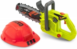 Motosierra infantil Tuff Tools con casco, 36 cm