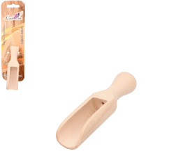 Cucharón de madera para ingredientes sueltos de 10 cm