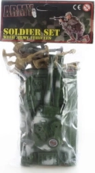 Soldaditos de plástico con tanque