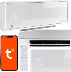Cortina de aire Maltec PT5800W-WH WiFi con mando a distancia - 1 unidad