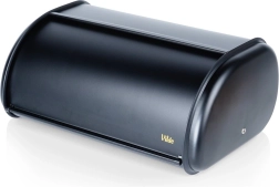 Panera de acero negra 43 × 27,5 × 18,5 cm Vilde