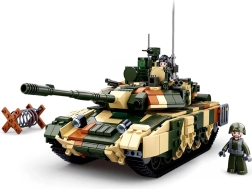 Maqueta del tanque T-90 Sluban Model Bricks