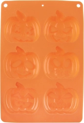 Molde de silicona para muffins y galletas Halloween 25 × 18 × 3 cm