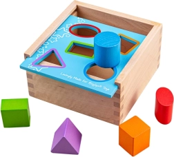 Caja de encaje de formas de Bigjigs Toys