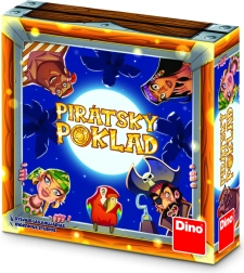 Dino Tesoro pirata – juego de observación y memoria para niños