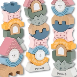 Torre de equilibrio de madera POLARB