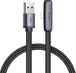 Cable USB-A a Lightning McDodo CA-2791, 1.8 m (negro)
