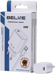 Cargador de pared 20W USB‑C + cable USB‑C – Blanca