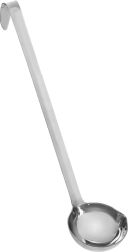 Cucharón de acero inoxidable Orion de 45 ml, 26 cm