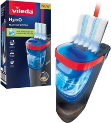 Mopa plana H2Pro con separación de agua limpia y sucia