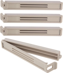 Juego de clips para bolsas, 4 uds.