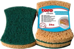 Esponja moldeada para vajilla TORO, 2 uds