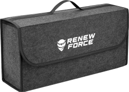 Organizador de fieltro Tru-Case para el maletero del coche con solapa de cierre de velcro
