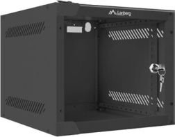 Armario mural Lanberg de 10 pulgadas 4U 280x310mm negro