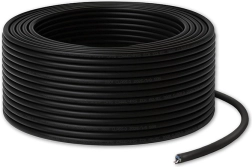 Cable patch UTP Cat6 100 m negro