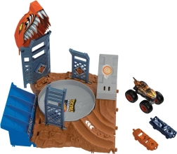 Hot Wheels Monster Trucks Arena de semifinales set de juego
