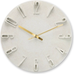 Reloj de pared 30 cm Corfu beige