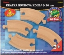 Maxim vías curvas cortas – set de 4 uds.