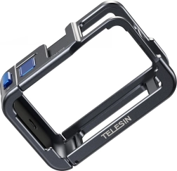 Carcasa metálica Telesin para DJI OSMO ACTION 5/4/3 (negra)
