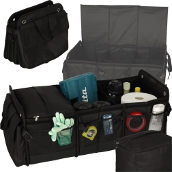 Organizador plegable para maletero con bolsa térmica XXL 37 × 75 × 32 cm