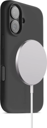 Funda magnética de silicona Color Cover para iPhone 17 con MagSafe – negra