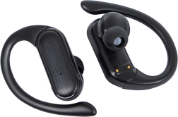 Auriculares deportivos inalámbricos intrauditivos con ganchos BTE800, negro