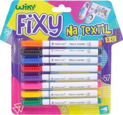 Rotuladores para textil (8 uds.)